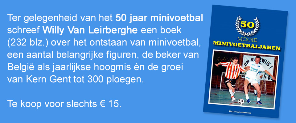 Boek 50 jaar minivoetbal